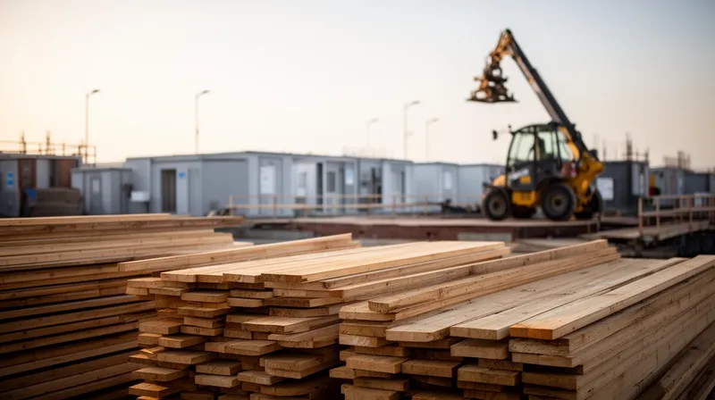 Arbeitsbühne im Einsatz