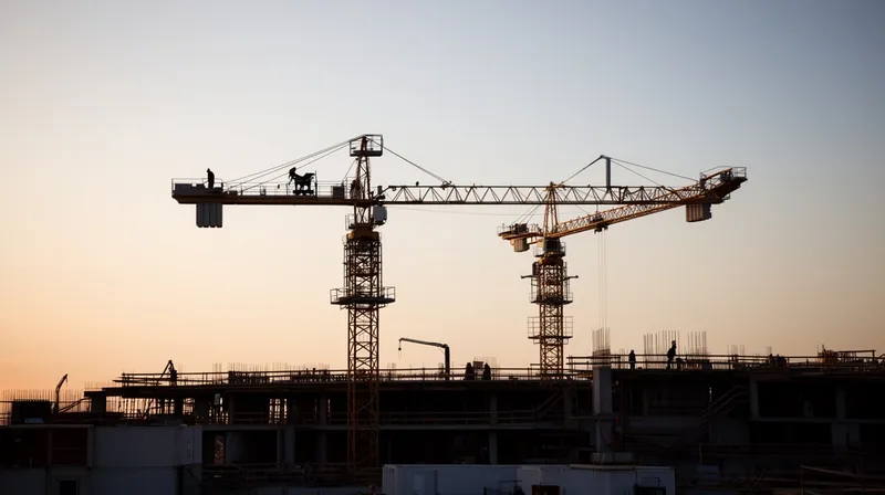 Arbeitsbühne im Einsatz